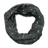ACC Women's Floral Silk Loop Scarf, F Grey