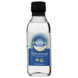 Nutiva, Oil Coconut Organic, 8 Fl Oz