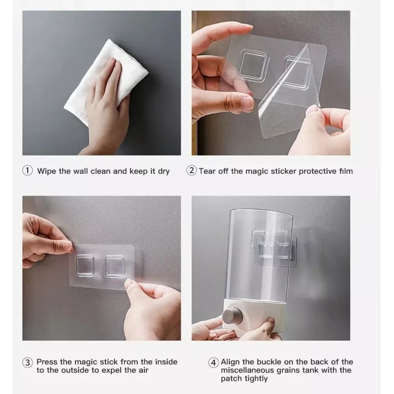 Círculo Dispensador Despachador Semillas Cereales Alimentos Cocina