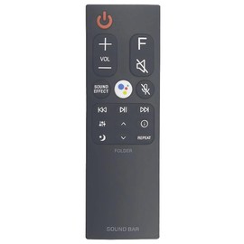 AKB75595321 Replacement Remote for LG Sound Bar SL10Y LAS5551H SK9 LASC55 SK8YG SL8YG SL9YG SPL8-W SPL8W SL10YG SL9Y SL10RG