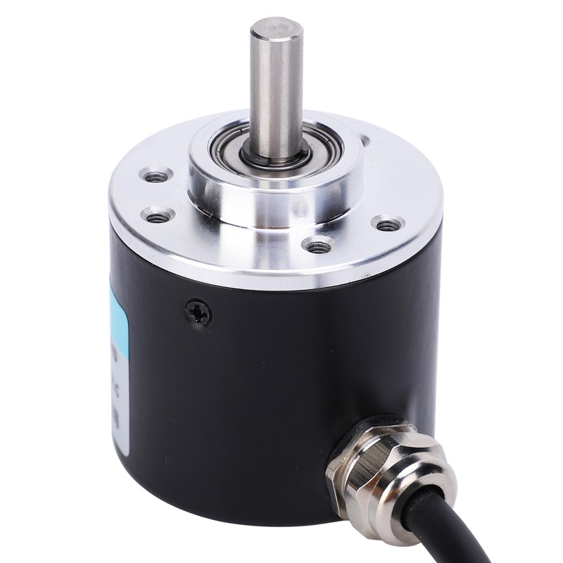 Encoder 5‑24V DC AB 2 Phase Incremental Rotary Solid Shaft