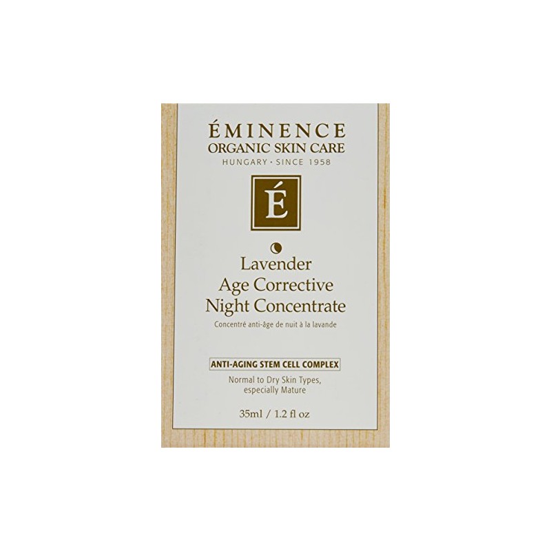 Lavender Age Corrective Night Concentrate by Eminence for Unisex -