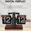 Gugxiom Digital Flip Clock, Flip Desk Clock, Retro Flip Down