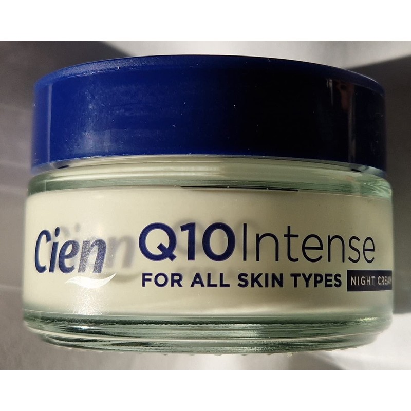 Cien Anti-Wrinkle Night Cream with Q10, Hyaluronic Acid and Vitamin