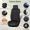 Nilight Car Seat Covers Custom Fit 2005-2024 Toyota Tacoma Double
