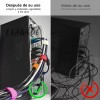 Zcgoingtech Cincho Suja Cables, Brida Con Velcro Reutlizable 100 Pzs