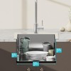 Bathenum 15" x 17" Drop in Bar Sink 304 Stainless