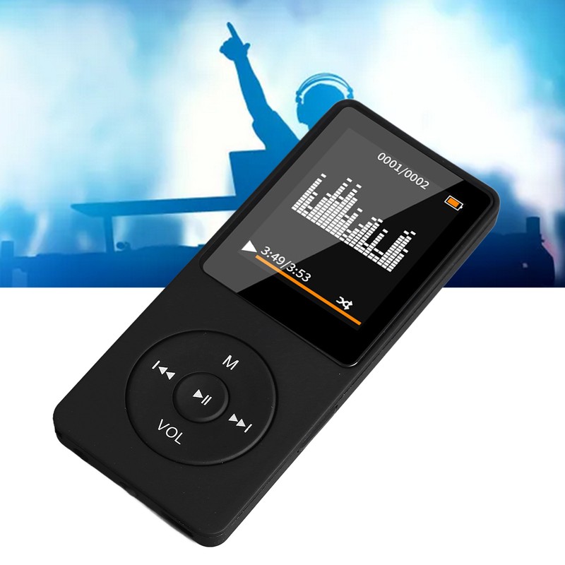 MP4 Player Multifunction Stylish Compact Stereo Sound Bluetooth Music Player