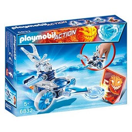 Playmobil 6832 Frosty with Disc Shooter, Fun Imaginative Role-Play, PlaySets Suitable for Children Ages 4+