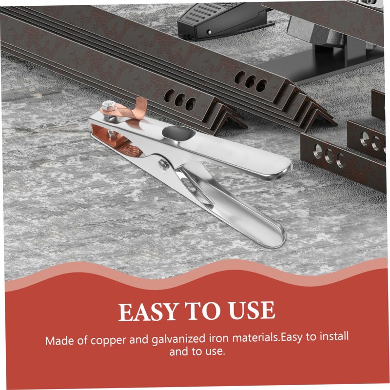 Operitacx Ground Handling Equipment Welding Clamp for Welder Welding Earth