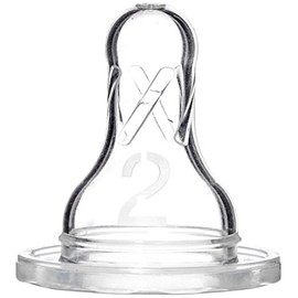 Dr Brown 2pk Level 2 Nipp Size 2ct Dr. Brown'S 2pk Level 2 Standard Nipple, 3-6 Months