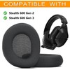 Stealth 600 Gen3 Ear Pads and Microphone Foam defean Replacement