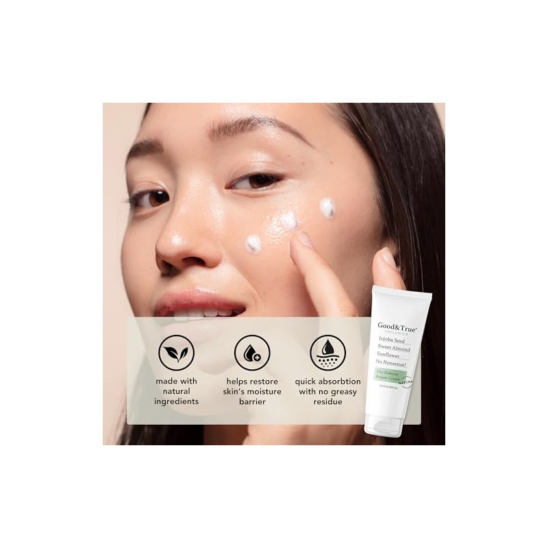 Measurable Difference-Good & True Organics - Crema reparadora para piel