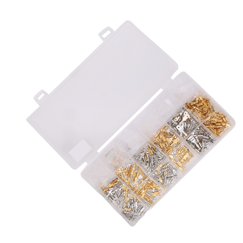 540Pcs Wire Connectors Kit Spade Terminals Set Industrial Accessories 2.8/4.8/6.3Type
