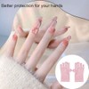 HOAEWAUG 1 Pairs UV Shield Gloves for Manicure Anti UV