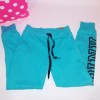 Victoria's Secret Victoria Secret PINK Jogger Skinny XS Blue Black