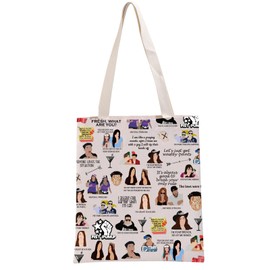 Reality Show Inspired Gift Fist Pump Tote Bag Fans Handbag Jersey S TV Show Merch (Fist Pump Tote)