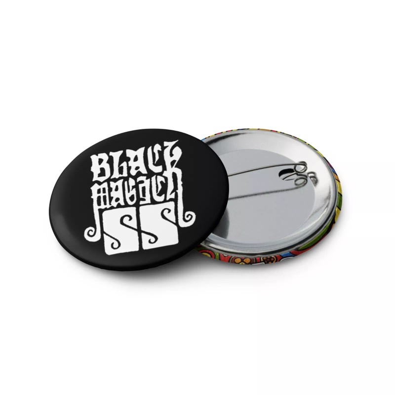 Black Magick SS 2.25" Button Set - Magick Metal