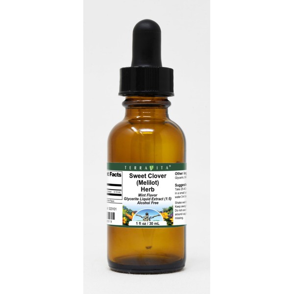 Sweet Clover (Melilot) Herb Glycerite Liquid Extract (1:5) - Mint