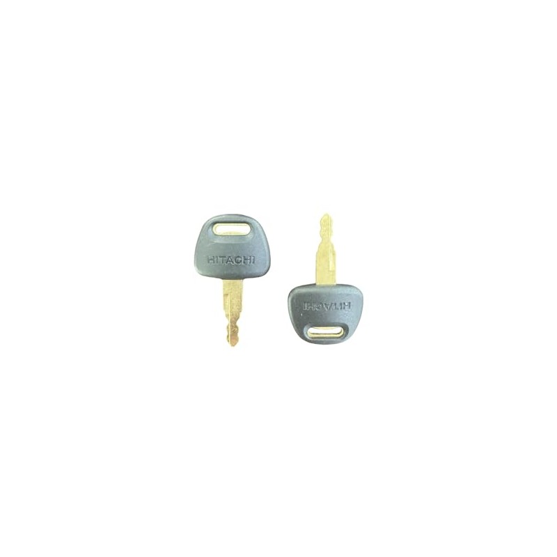2X 4X Ignition starter key Replacement for Hitachi & Hitachi