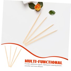 WOONEKY 4 Pcs Wig Crochet Ventilating Needle Wigs Wig Needle Hooking Hair Wig Wearing Tools Wig Making Tools Wig Tools Kit Tools for Venting Wig Ventilation Holder Wig Making Kit