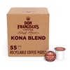 Don Francisco's Kona Blend Coffee - 55 K-Cup Compatible Single-Serve
