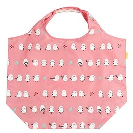Nobunzu Eco Tote Large Chankoi Shimaenaga, Pink