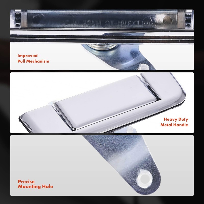 A-Premium Upgraded Metal Tailgate Handle Liftgate Latch Handle Compatible with