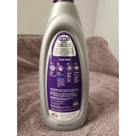 Shark Carpet Shampoo Low Moisture No Rinse English Lavender 28 oz New