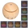 130ml Air Humidifier USB Aromatherapy Wood Grain Humidifier with 7