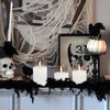 GenSwin Flameless Candles with Remote Timer, Clear LED Battery Operated