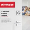 Kwikset Henley Entry Door Handle with Lock and Key, Secure