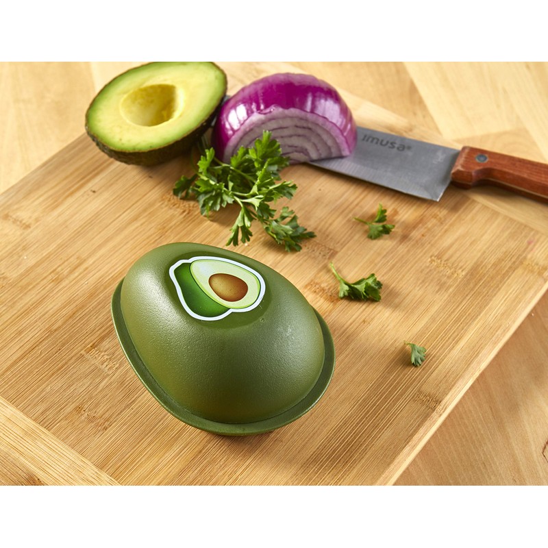 IMUSA USA IMU-71203 Avocado Saver/Container, 3", Green