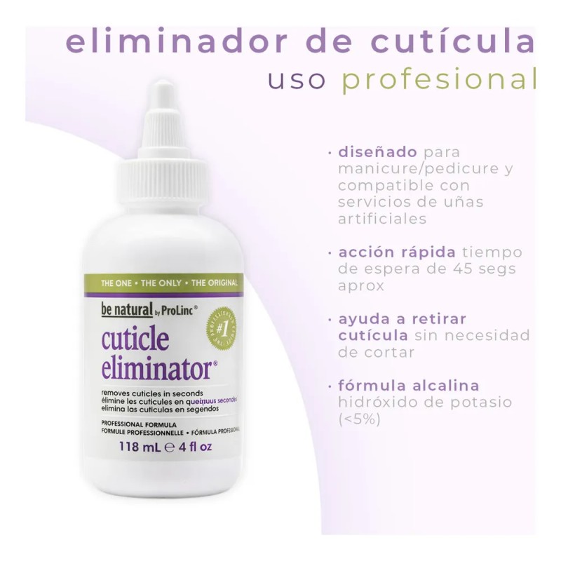 Eliminador De Cuticula Manicure Profesional Spa 118 Ml