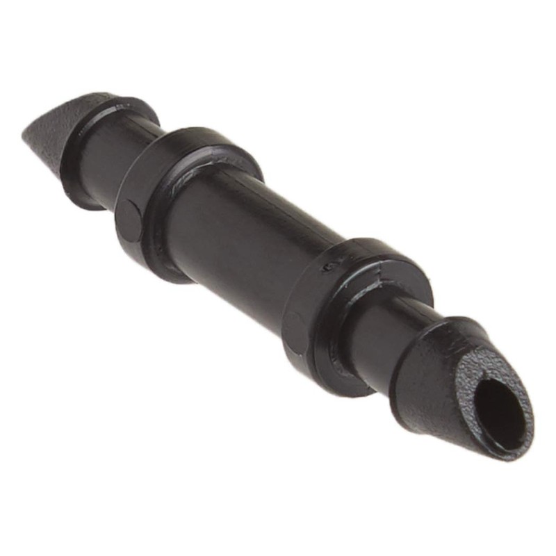 Raindrip 312050B Drip Irrigation Fittings Single Barbed Coupling Connectors, 1/4-Inch,