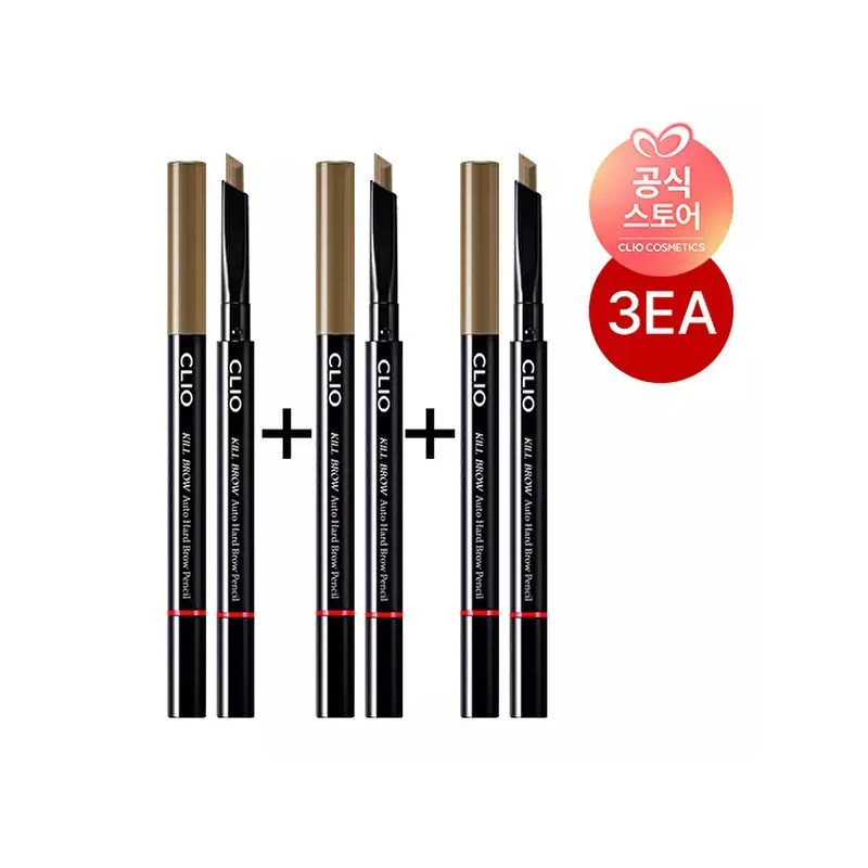 Clio [클리오]클리오 킬브로우오토하드브로우펜슬X3 [003 피넛브라운] [Clio] Clio Kill Brow Auto