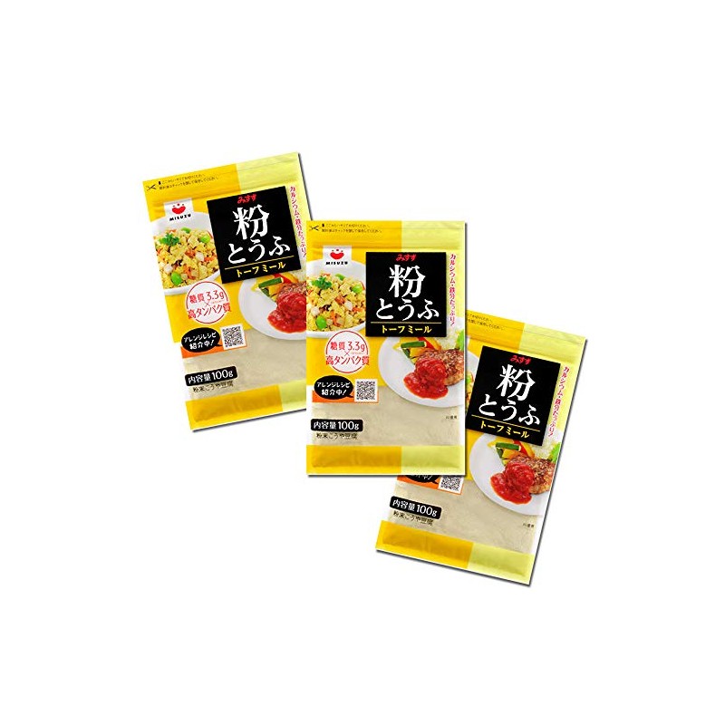 Misuzu Powdered Tofu Meal (Okara Powder), 3.5 oz (100 g)