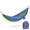 Eagles Nest Outfitters Eno Doublenest Hammock, Portable Hammock Royal/Lime
