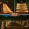 NIORSUN Outdoor Stair Lights 8 Pack, Solar Step Lights IP67