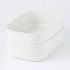 MUJI 38749493 Soft Polyethylene Case, Half, Small, Approx. Width 7.1