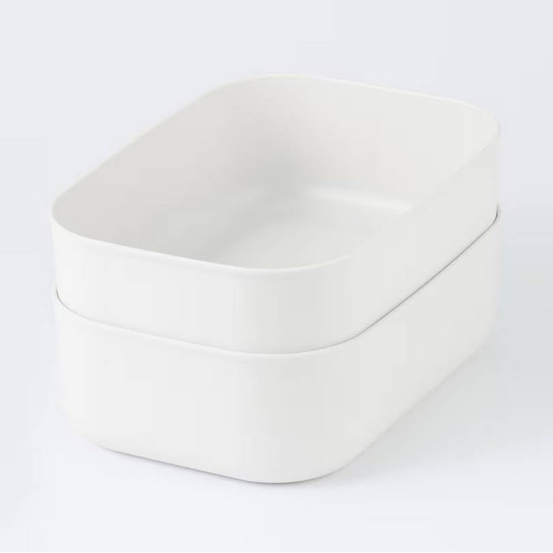 MUJI 38749493 Soft Polyethylene Case, Half, Small, Approx. Width 7.1
