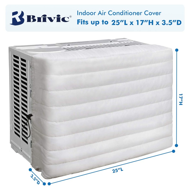 BRIVIC Indoor Air Conditioner Cover AC Cover for Inside Window
