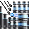 Magnetic Impact Rated Nut Driver with Screw Drill Bit Set,