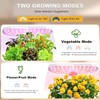 SLARY Hydroponics Growing System Mist Humidifier, 11 Pods Indoor Garden