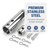 Moalaok 2 in 1 Trailer Jack Drill Adapter for 1