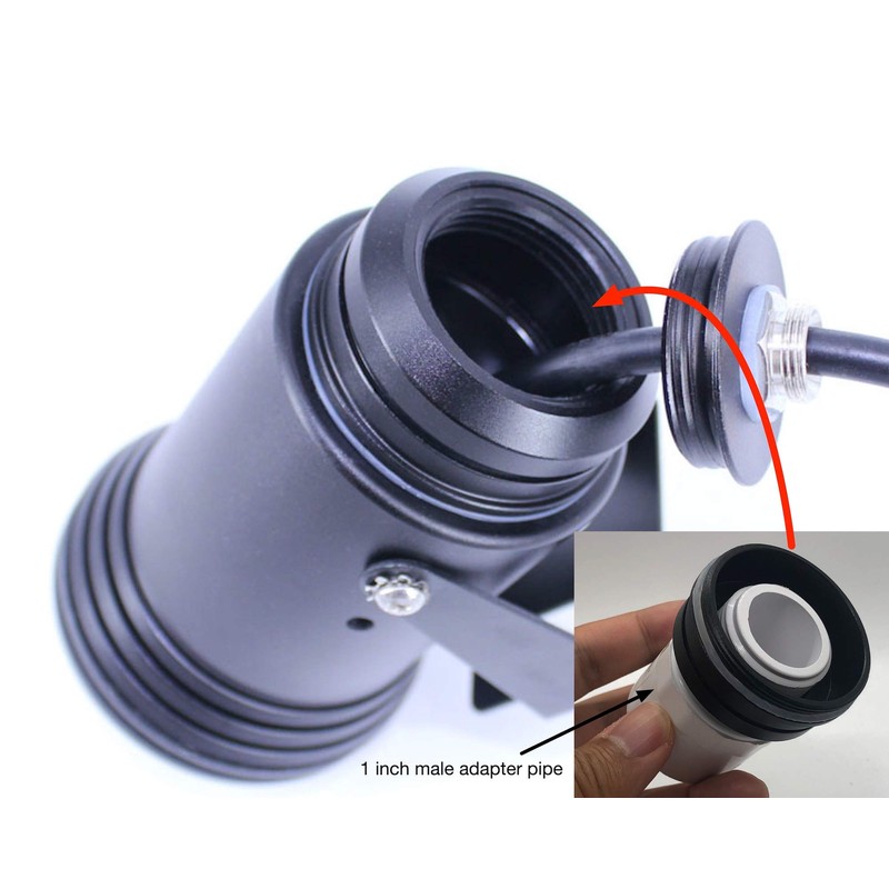 Oznium Eclipse High Power 12V LED Light for Flounder Gigging,