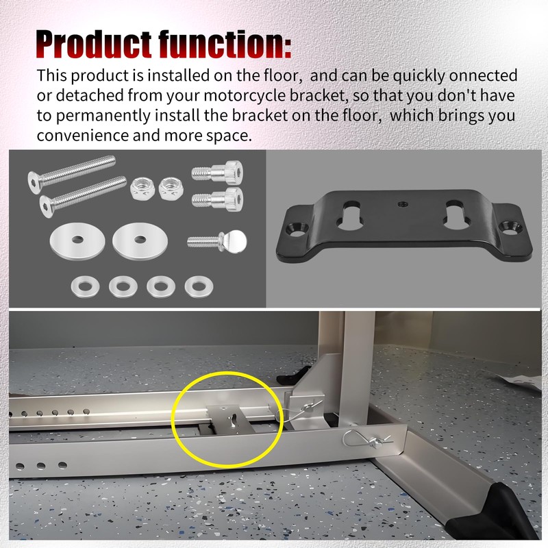XJJ Trailer-Stop Adapter Kit Compatible with Pit-Stop Condor TK-3000 Can