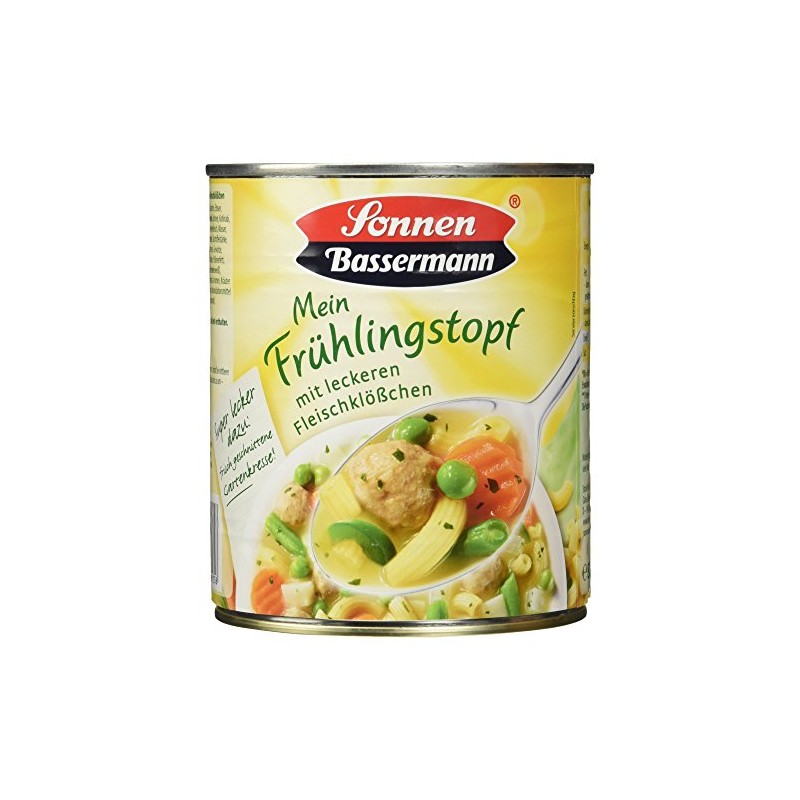 Sonnen Bassermann Spring Pot with Delicious Meat Dumplings, 800 g