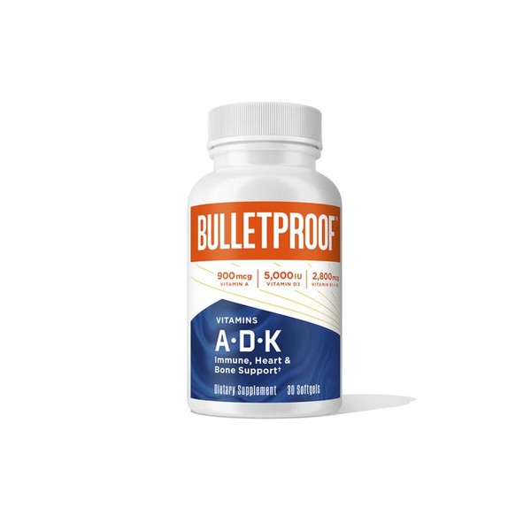 Bulletproof Vitamins A-D-K  (30 softgels)