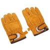 Heat Resistant Gloves Calf Leather Polyester Hand Protection BBQ Grill